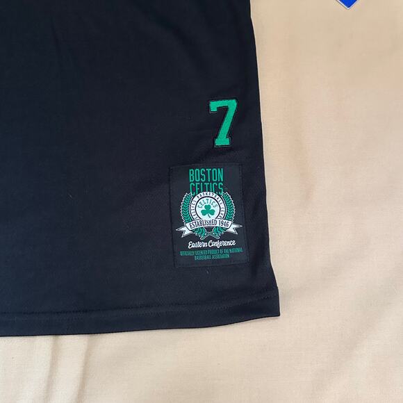 Boston Celtics Mens Medium Ultra Game NBA Jersey Brown #7 Muscle Tank Black New - Picture 16 of 16